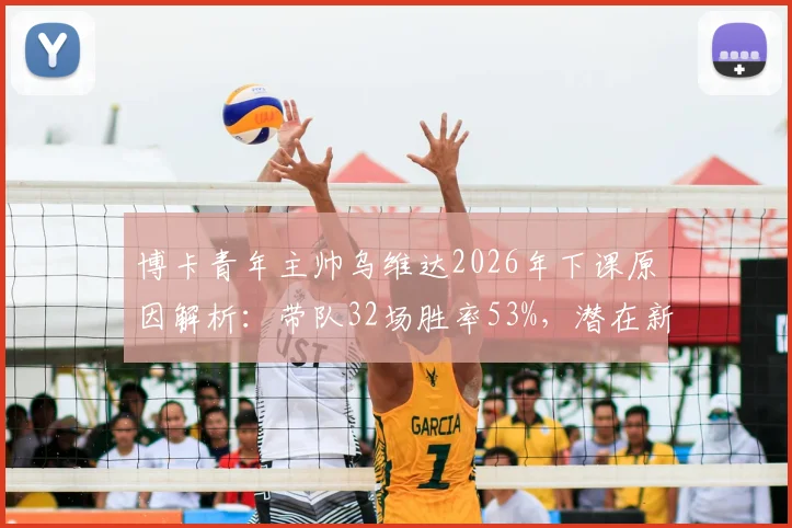 博卡青年主帅乌维达2026年下课原因解析：带队32场胜率53%，潜在新帅人选与近年换帅记录全览